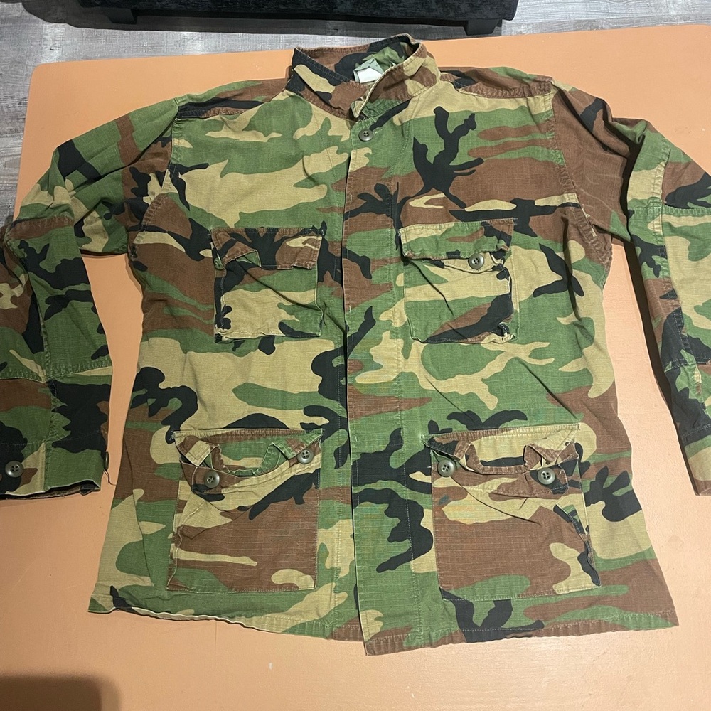 Men's Camouflage Military Field Jacket